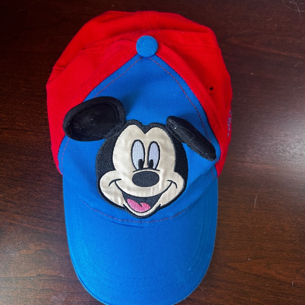 Disney Mickey Mouse Caps in Black and Blue for Kids Bundle GUC - Picture 3 of 11